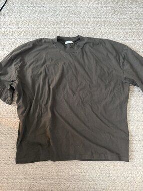 The Row Khaki Dustin T-Shirt